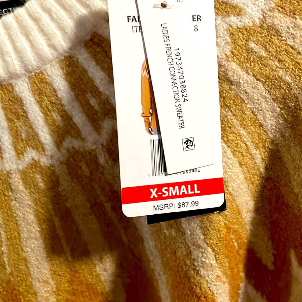 Brand New French Connection Sweater Xs